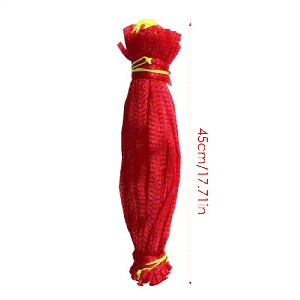 100 PCS Watermelon Net Bags – Drawstring Mesh Hammock Cradles Garden Fruit Net Bags Axl 45cm