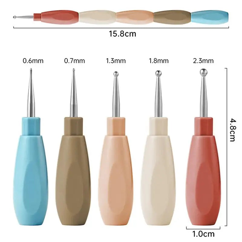 Nail Art Dotting Pen – Rhinestone & Gem Picker | 1 or 5 Pcs Nail Art Dotting Pen Axl Set