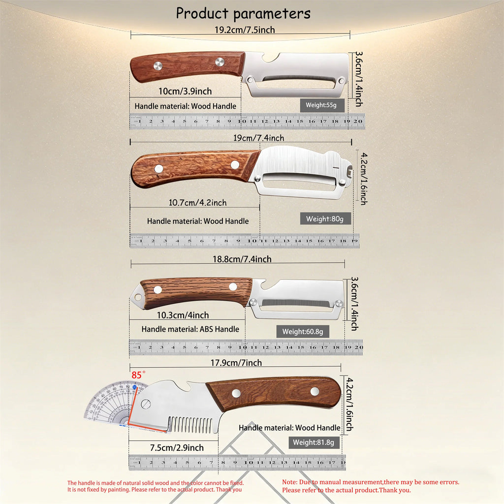Stainless Steel Fruit & Sugarcane Peeling Knife – Kitchen Tool Kitchen Peeling Knife Axl
