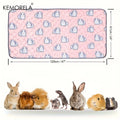 Washable Pet Pee Pads – Pink Hamster Print Non-Slip Mat 1/2 PCS Pet Pee Pad Mat Axl 1PCS