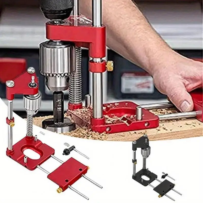 Hinge Hole Drilling Guide Locator for Doors & Cabinets Woodworking Drill Guide Axl