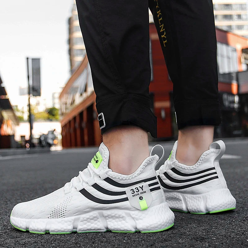 AZGB Breathable Sneakers – Casual Sport Shoes Men & Women Casual Sneakers Axl