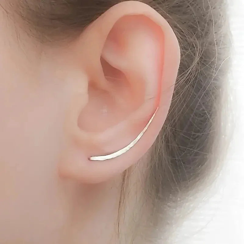 Huitan Geometric Drop Hook Earrings – Women's Fashion Jewelry Drop Hook Earrings Axl E3357