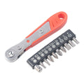 Right Angle Ratchet Screwdriver Set – 1/4" Hex Socket Nut Kit Ratchet Screwdriver Set Axl Set