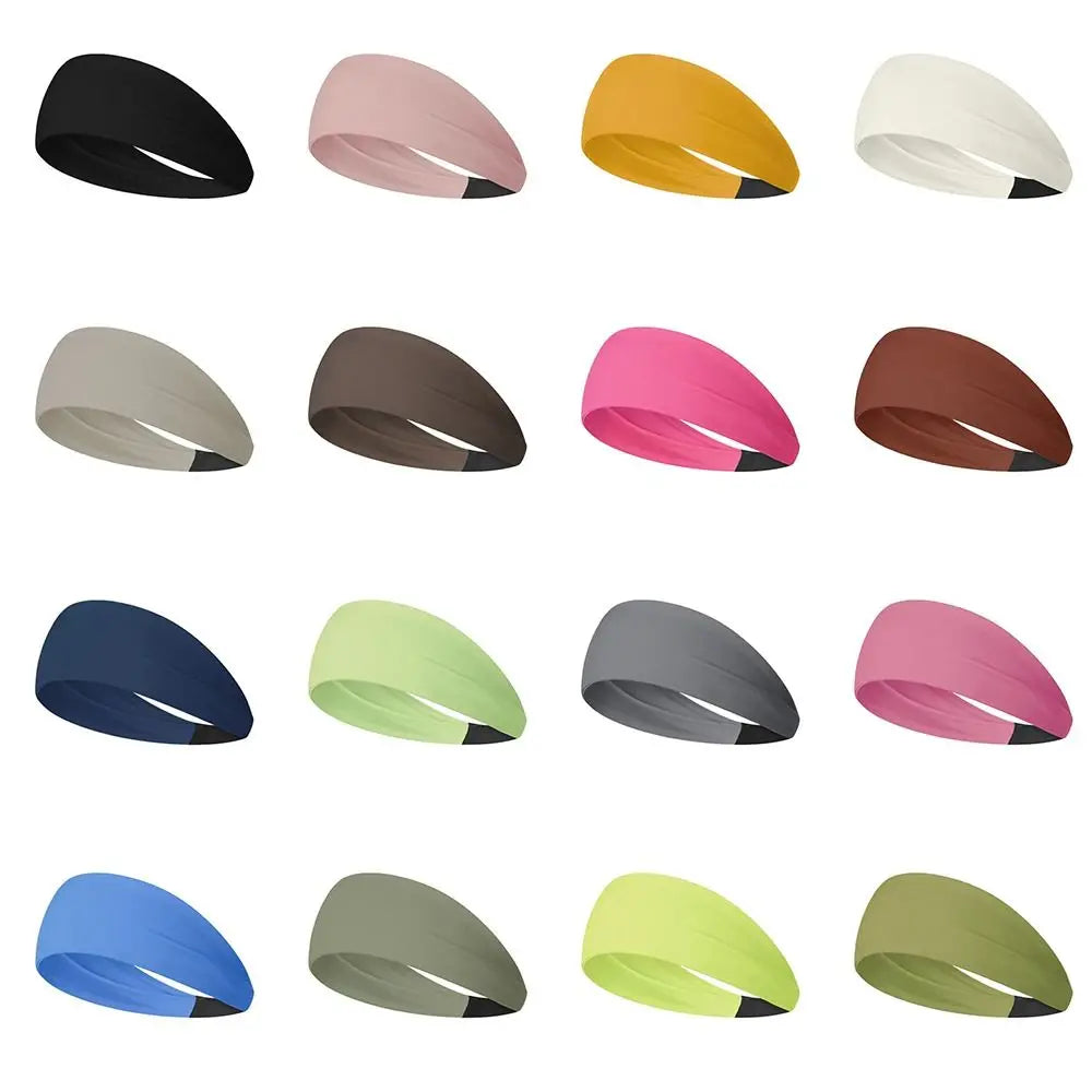 Women's Quick-Dry Moisture-Wicking Workout Headband Stretchy Sports Headband Axl