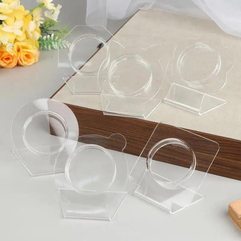 Acrylic Bangle Holder – 14-Bracelet Jewelry Display Stand Jewelry Display Stand Axl