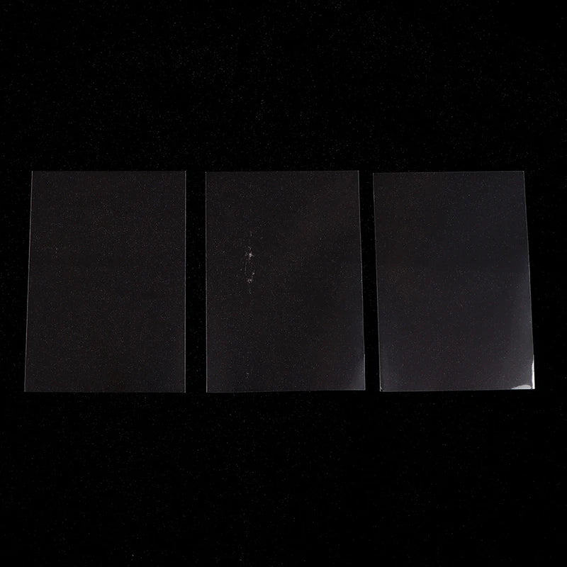 100 PCS Transparent Card Sleeves 9×6cm | PVC Card Protectors Card Sleeves Axl