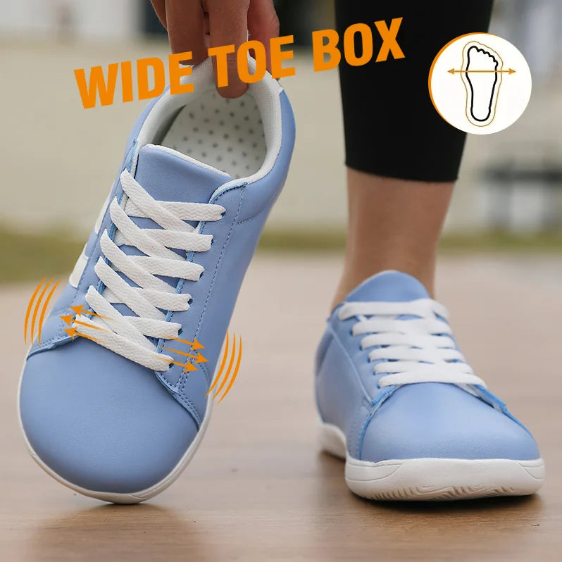 ZULIWAGN Barefoot Wide Toe Canvas Shoes – Men & Women Barefoot Canvas Shoes Axl