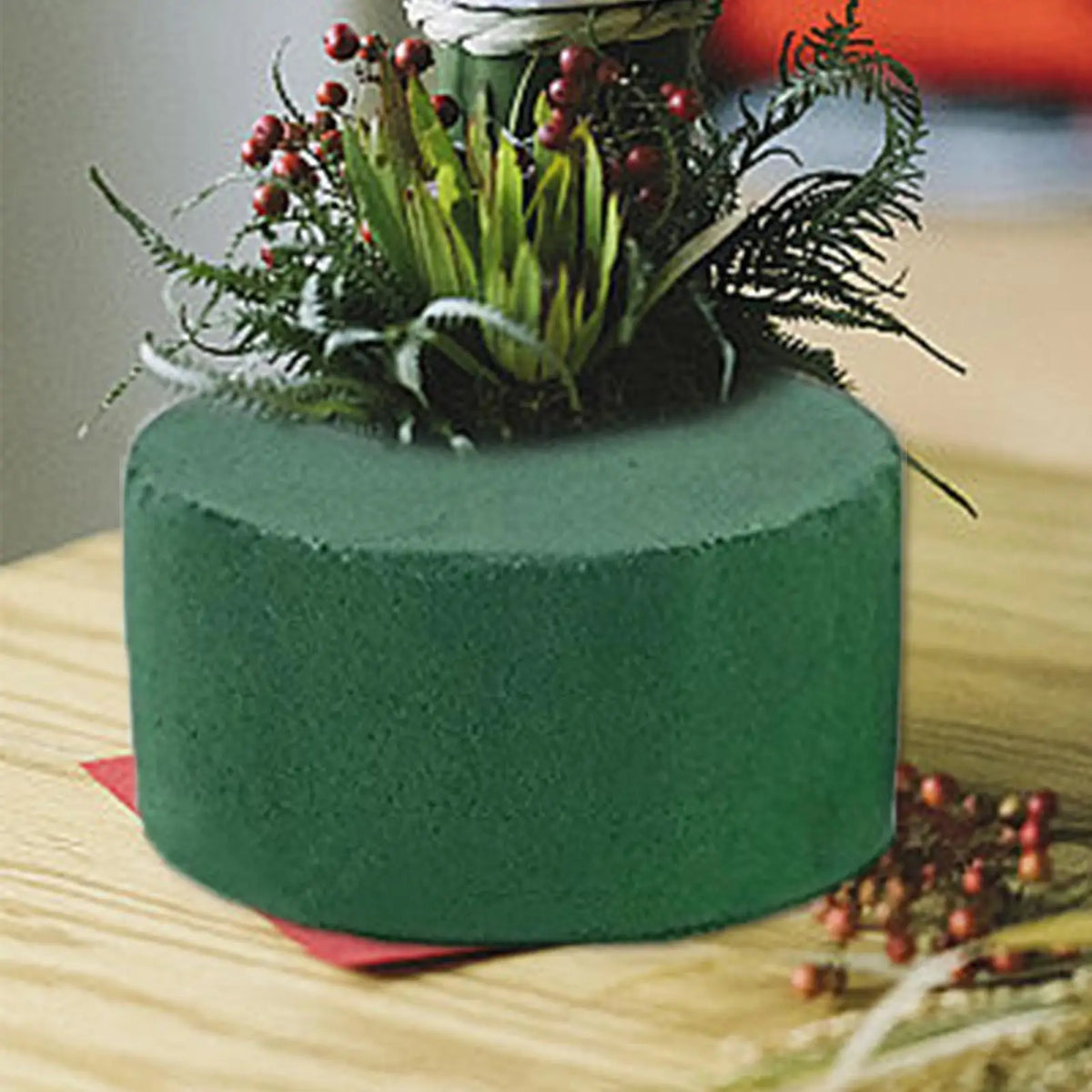 Round Floral Foam Blocks for Flower Arranging – 6 Pcs Set Floral Foam Blocks Axl