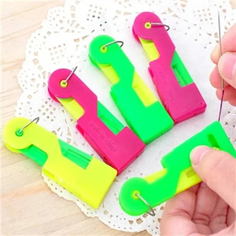 6-Piece Automatic Needle Threader Set – Easy Sewing Tool Needle Threader Set Axl