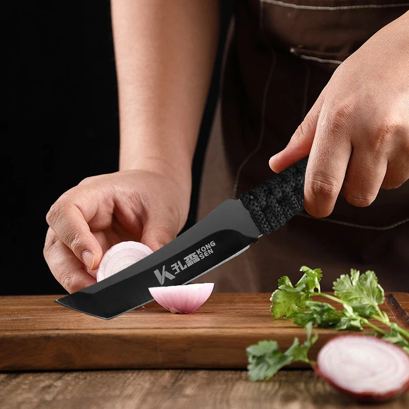 InLeung Hand-Forged Boning Cleaver Chef Knife – Stainless Steel Chef Kitchen Knife Axl
