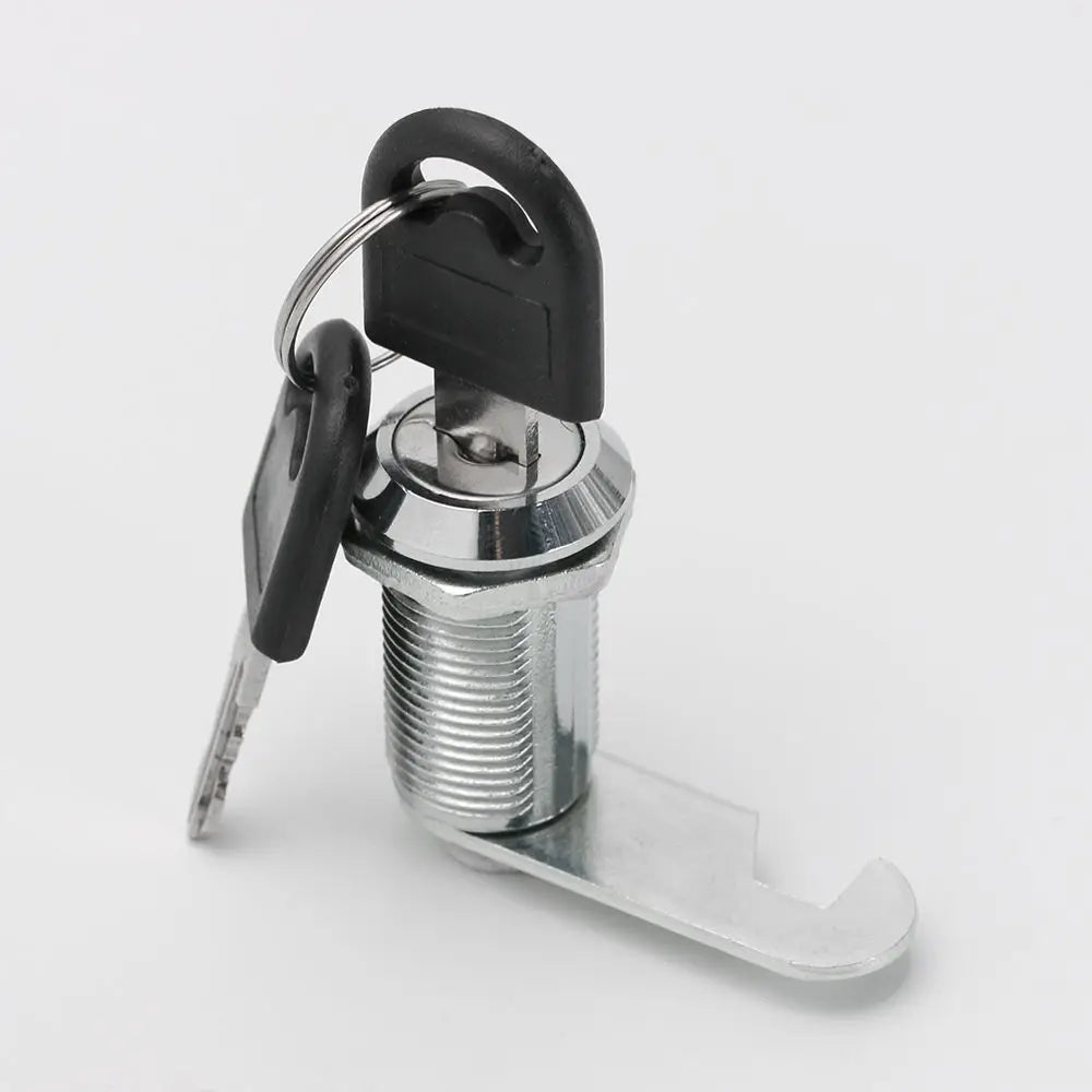 Zinc Alloy Cam Lock with 2 Keys – Cabinet Drawer Mailbox Cam Lock Axl