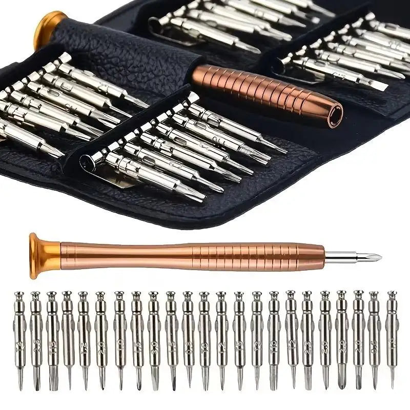 25-in-1 Precision Screwdriver Set – Electronics & Watch Repair Precision Screwdriver Set Axl Default Title