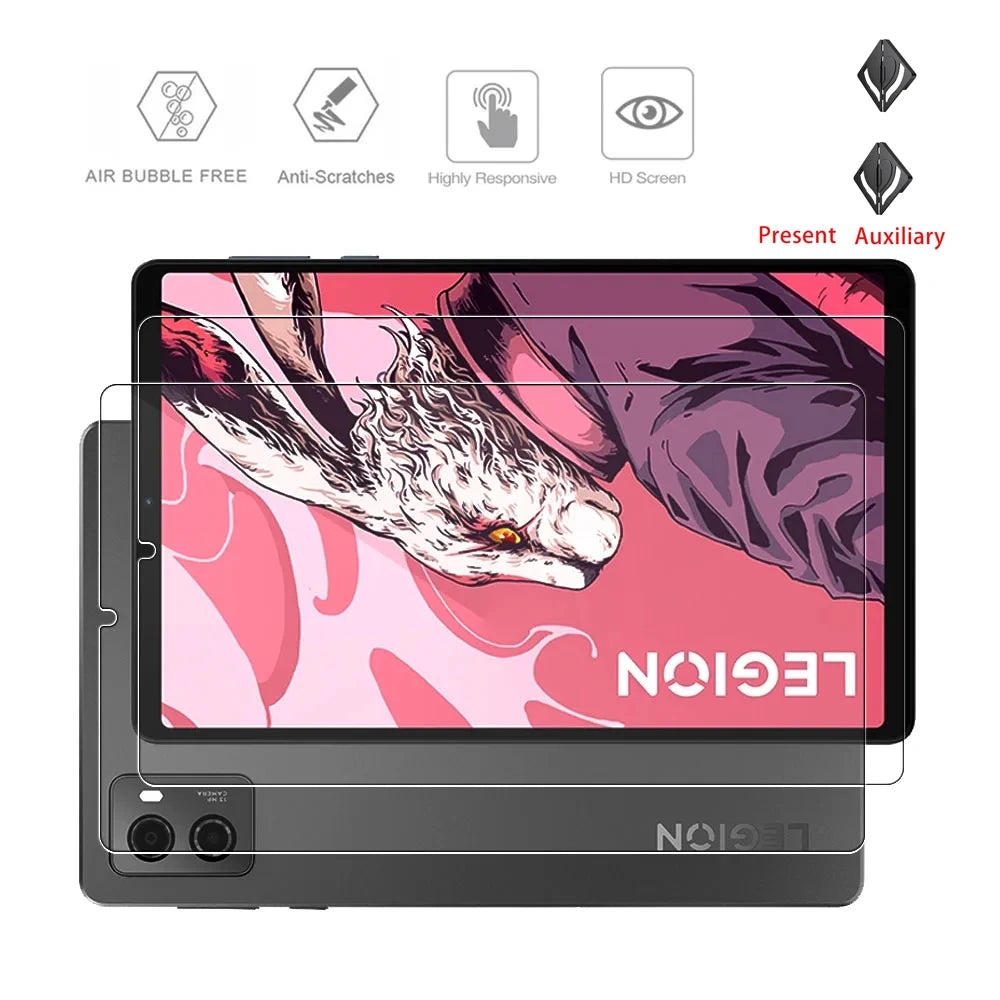 2-Pack Tempered Glass Screen Protector – Lenovo Legion Y700 2023 Tablet Screen Protector Axl 2PSFOR Y700 2023