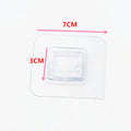Transparent Self-Adhesive Wall Hook with Wire Shelf | No Drill Adhesive Wall Hook Axl transparent-2