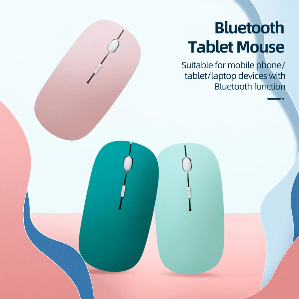 GUUGEI Bluetooth Silent Wireless Mouse – Ultra-Thin for Laptop Wireless Mouse Axl