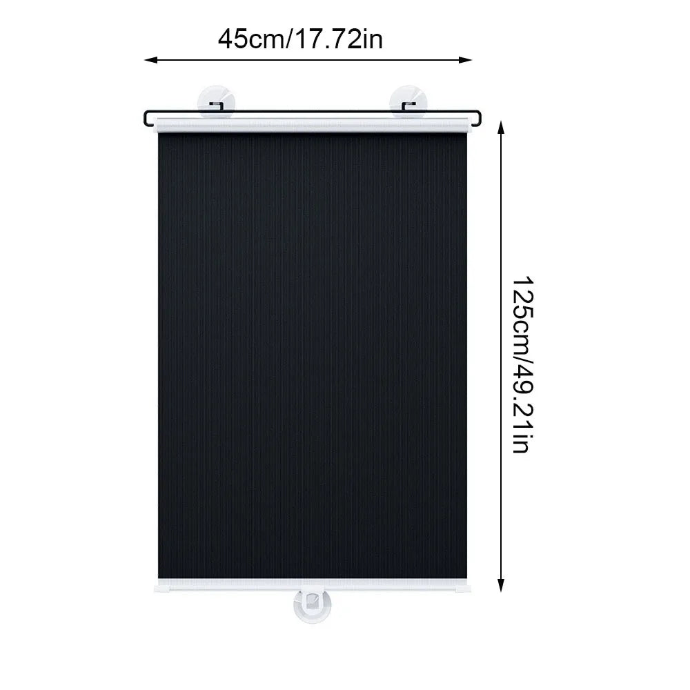 Retractable Car Window Sunshade – UV Blocking Roller Blind Car Window Sunshade Axl 45x125cm