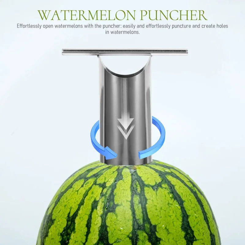 Stainless Steel Watermelon Corer & Cutter Tool Fruit Corer Tool Axl