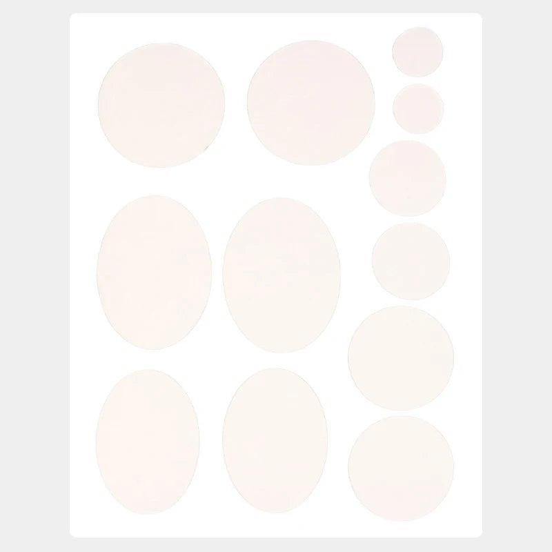 Self-Adhesive Nylon Repair Patches – Assorted Colors & Shapes Fabric Repair Patches Axl beige2