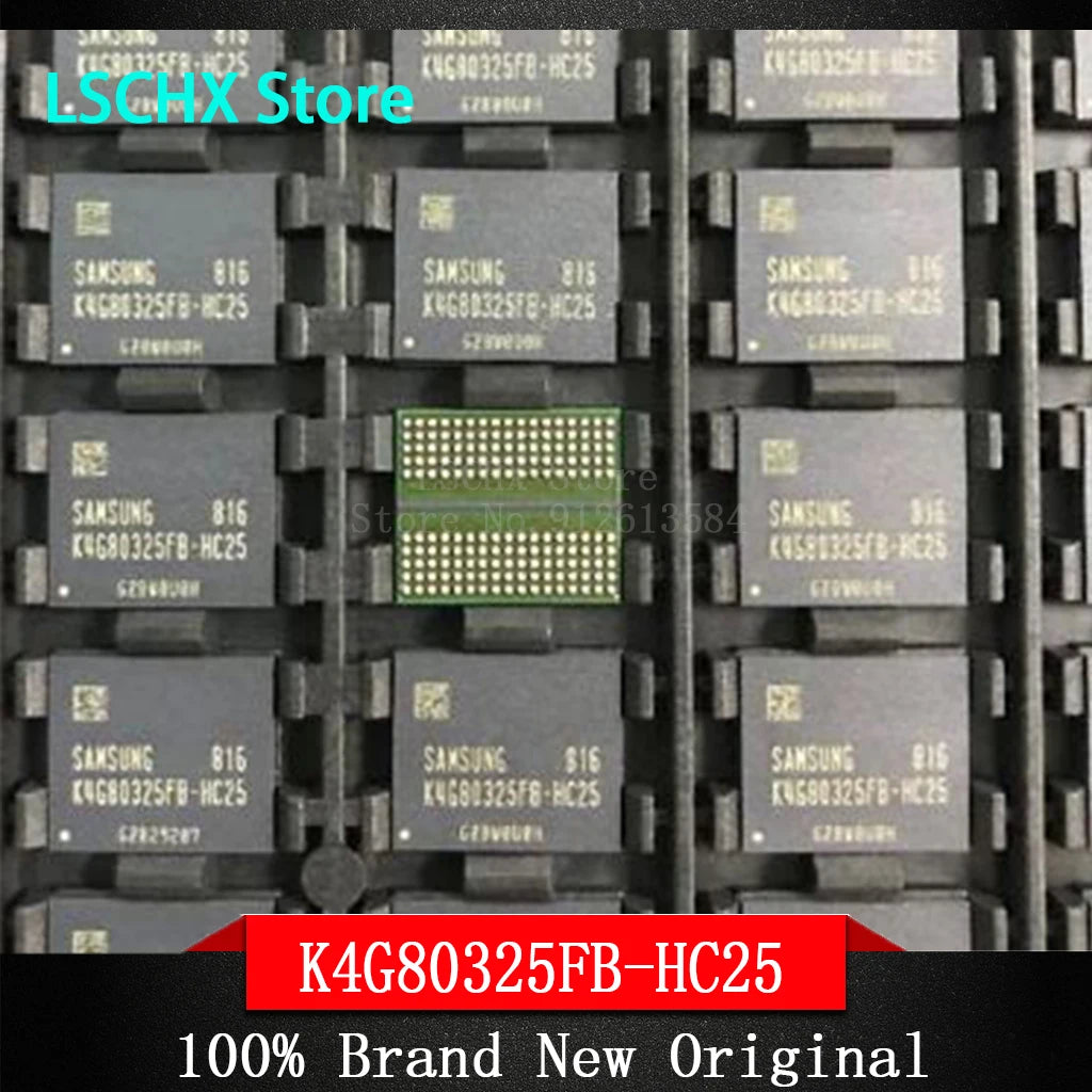 BGA Memory Chip K4G80325FB H5GQ8H24MJR – 100% Tested IC BGA Memory Chip Axl H5GQ8H24MJR-R0C