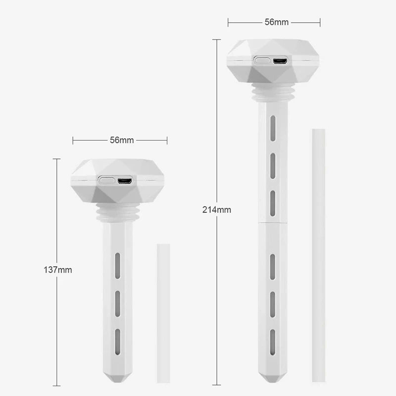USB Mini Ultrasonic Humidifier – Aroma Diffuser & LED Light Ultrasonic Humidifier Axl