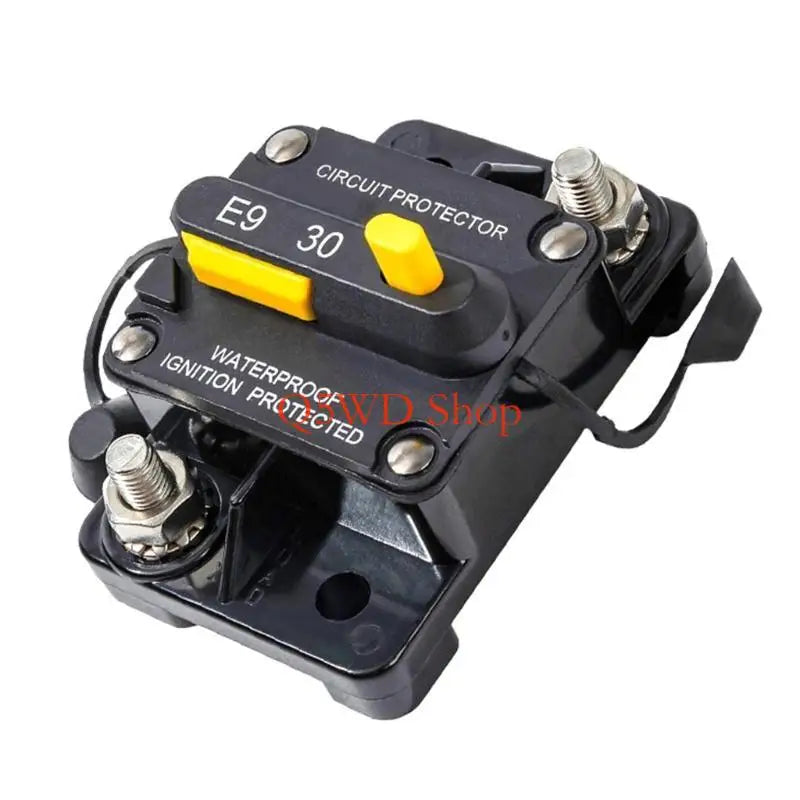 Vehicle Circuit Breaker – Overcurrent Protector 30A–200A 12–24V Vehicle Circuit Breaker Axl
