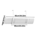 Wall-Mounted AC Air Deflector – Adjustable Airflow Baffle AC Air Deflector Axl 1pcs