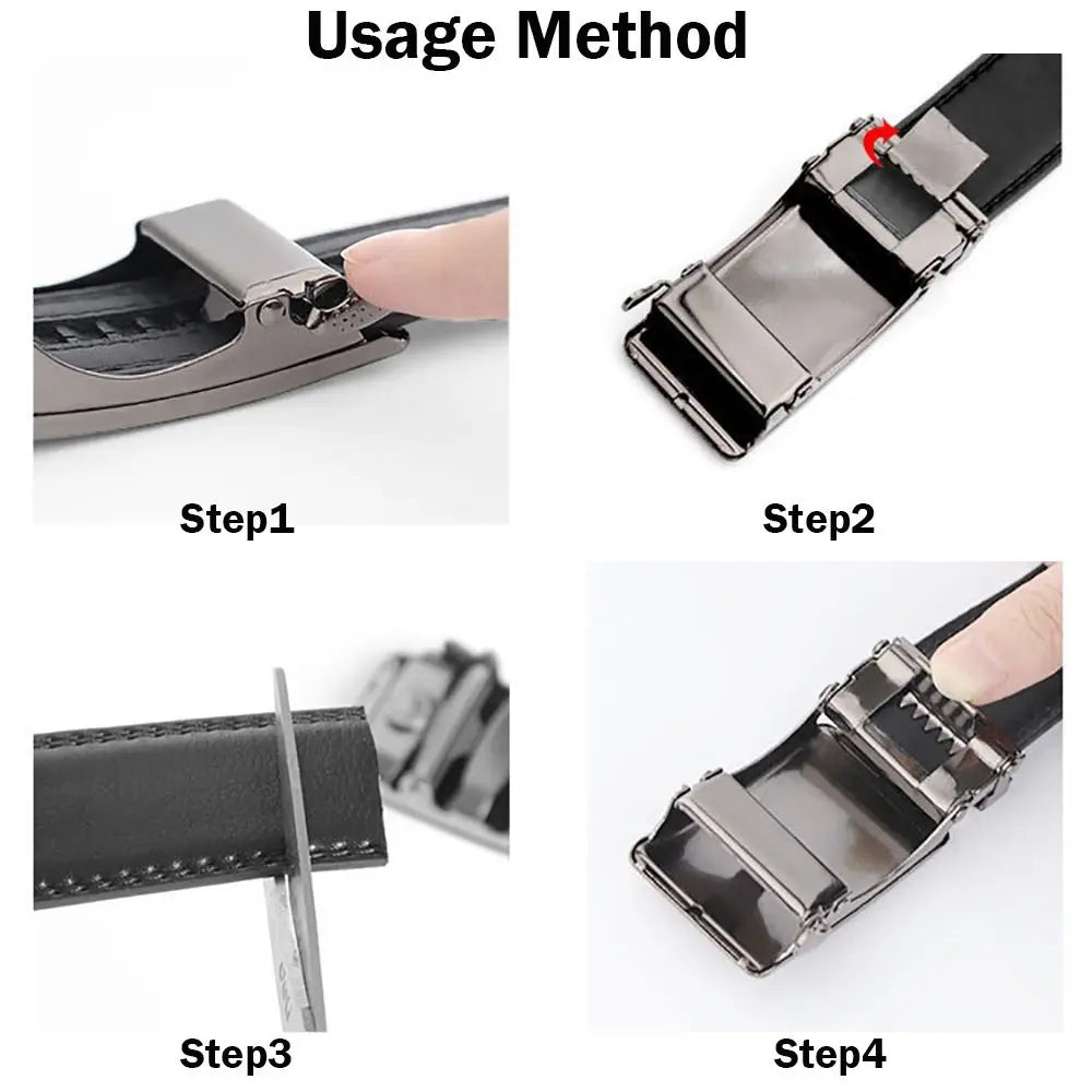 Automatic Iron Belt Buckle – DIY Men's Replacement Buckle Belt Buckle Axl