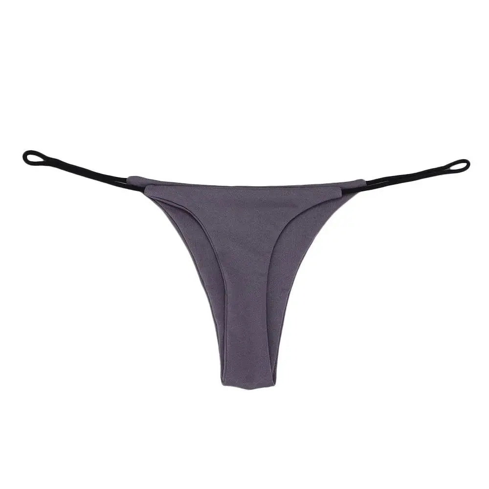 Women's Low Rise G-String Thong Panties – Sizes S–XL Thong Panties Axl grey XXXS XL