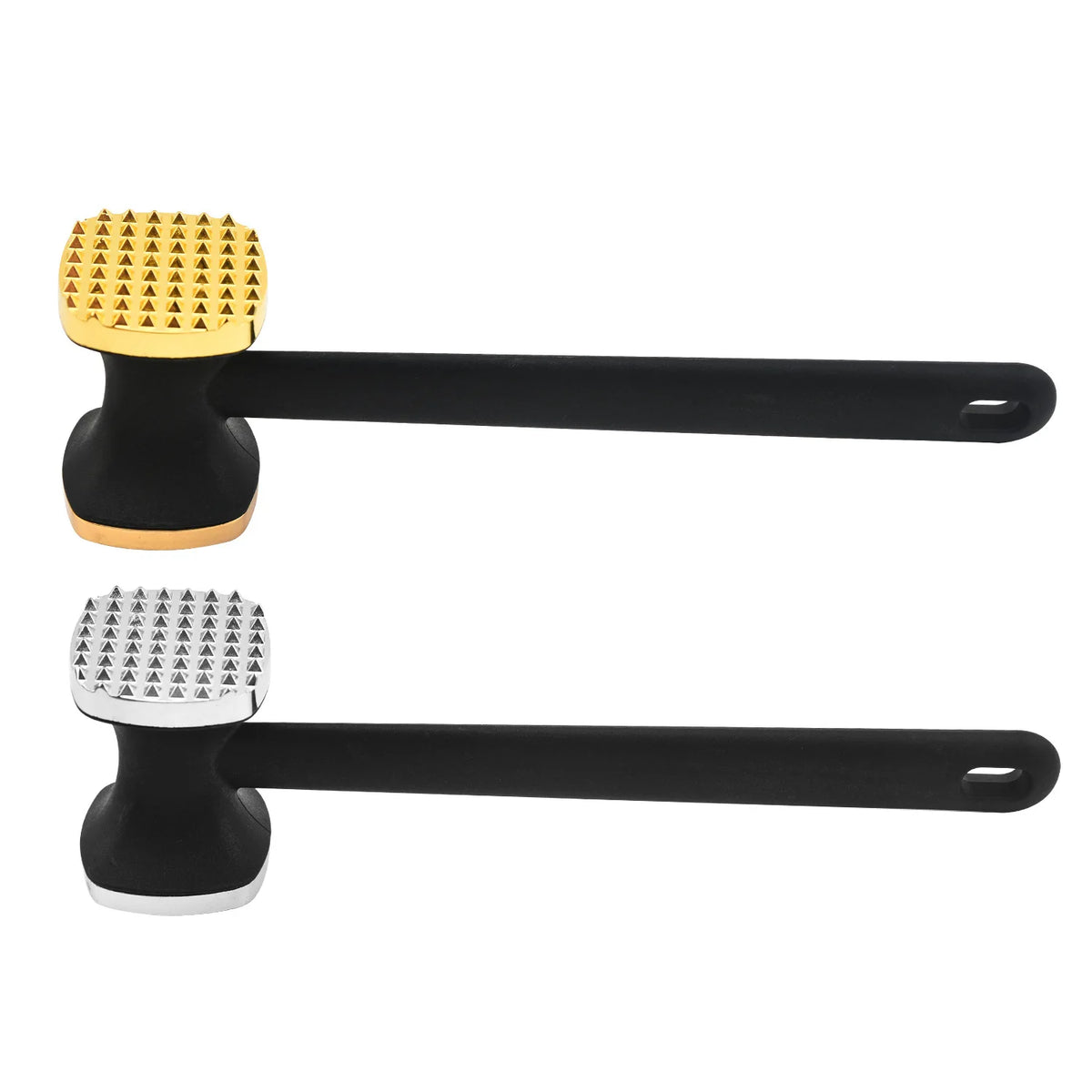 Dual-Sided Meat Tenderizer Mallet | Heavy Duty Non-Slip Handle Meat Tenderizer Mallet Axl