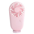 Portable Handheld Fan with Base & Hanging Rope | 3 Colors Portable Handheld Fan Axl pink