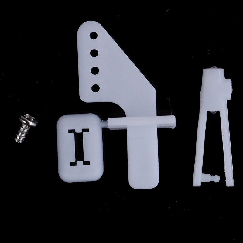 10-Set Nylon Lock-On Control Horn & Clevis 21mm RC Rudder RC Control Horn Set Axl