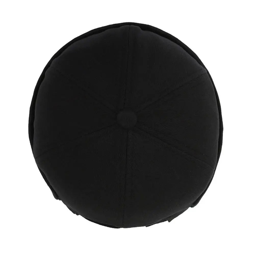 Vintage Washed Cotton Brimless Docker Cap – Unisex Dome Hat Brimless Docker Cap Axl