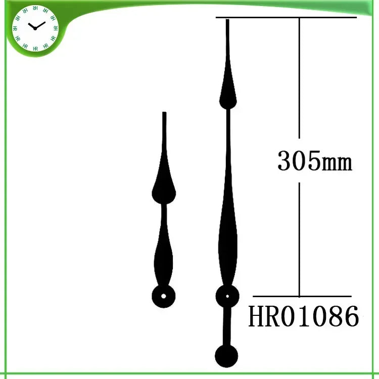 Silent High Torque Quartz Wall Clock Movement DIY Kit 30cm Clock Movement Kit Axl