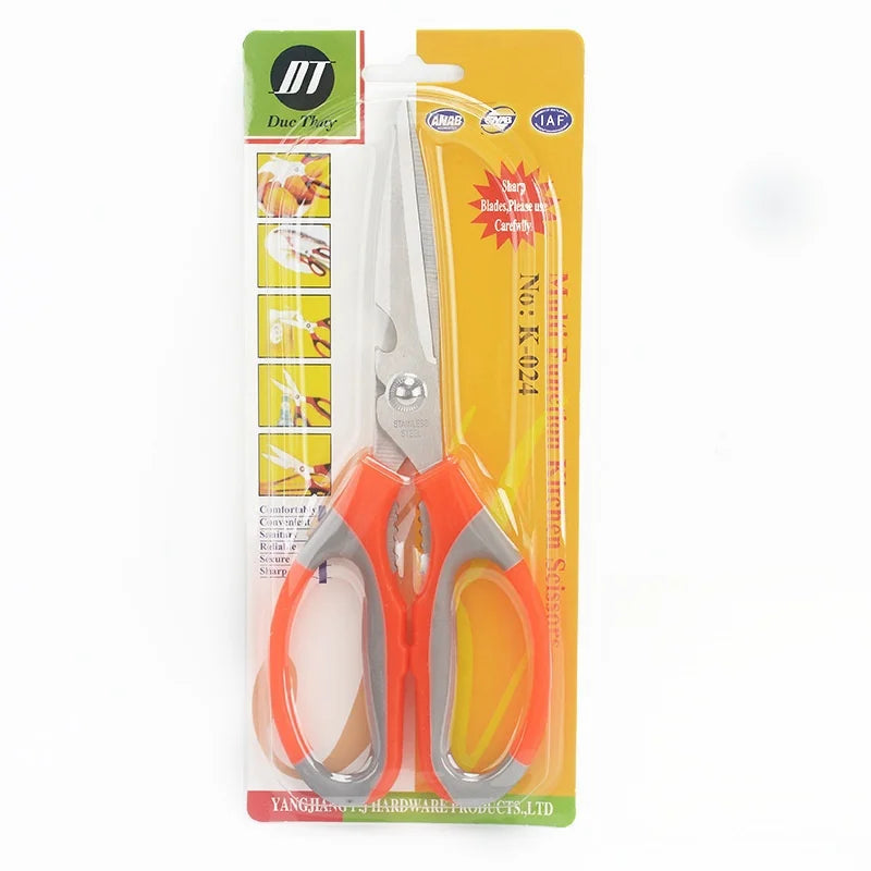 Multifunctional Kitchen Shears – 3CR14 Stainless Steel Bone Scissors Kitchen Shears Axl orange China Mainland
