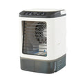 Portable USB Evaporative Air Cooler – Mist Fan & LED Light Evaporative Air Cooler Axl White