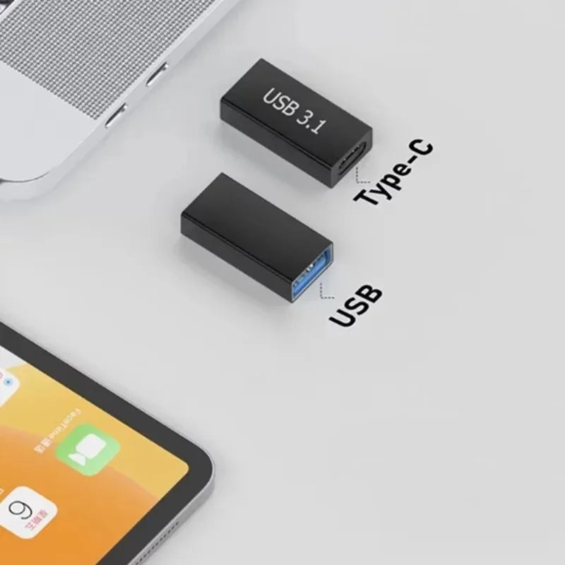 USB-C to USB-A OTG Adapter 2-Pack | MacBook & Android USB-C OTG Adapter Axl