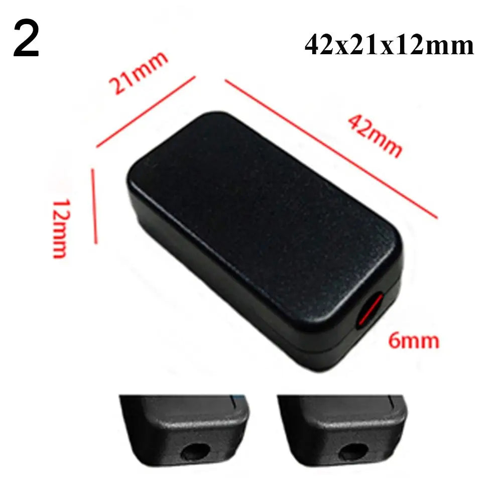 Waterproof Black Plastic DIY Electronic Project Enclosure Box Electronic Project Box Axl 2 60x40x15mm