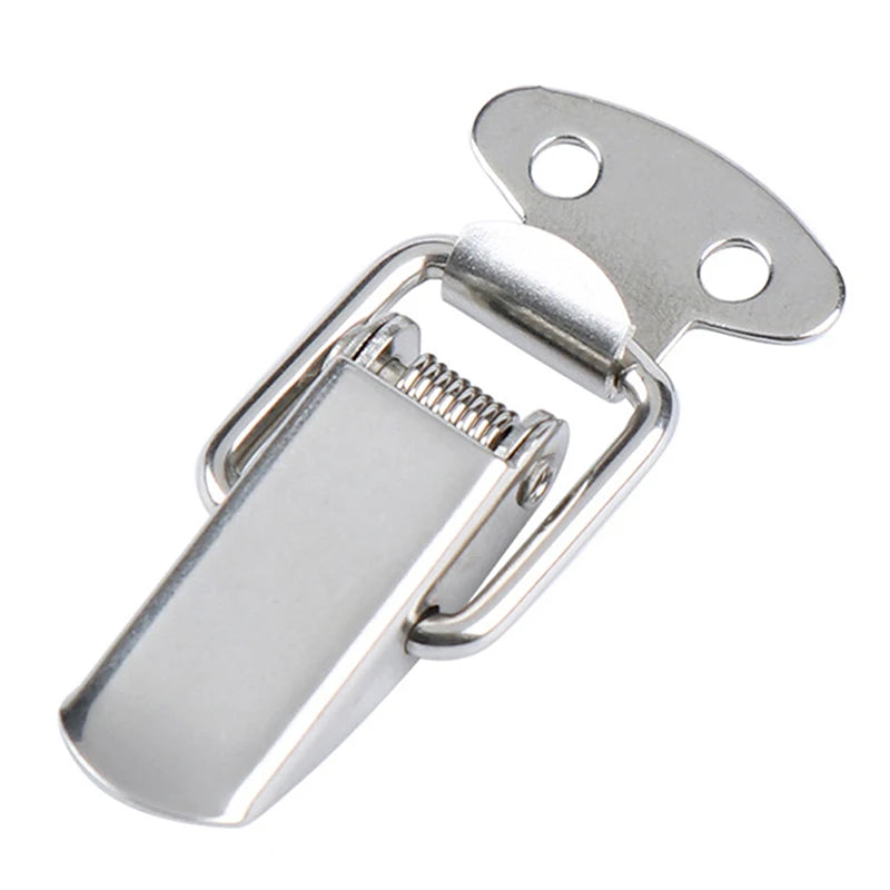Stainless Steel Toggle Box Lock – Spring Loaded Latch Buckle Toggle Latch Hardware Axl
