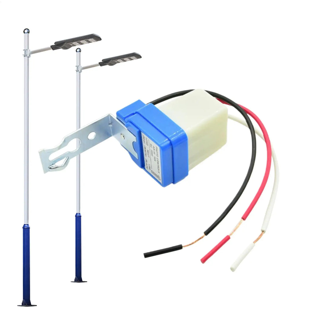 Dusk to Dawn Photocell Sensor – Auto Outdoor Light Controller Photocell Light Sensor Axl