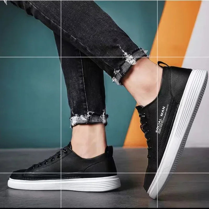 Men's Lightweight Slip-On Casual Sneakers | Elastic Band Men's Casual Sneakers Axl