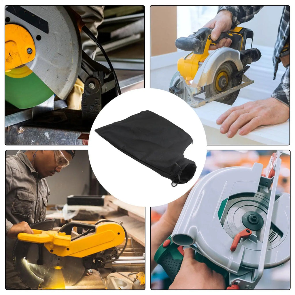 Miter Saw Dust Bag – Nylon Sawdust Collector for Woodworking Saw Dust Bag Axl