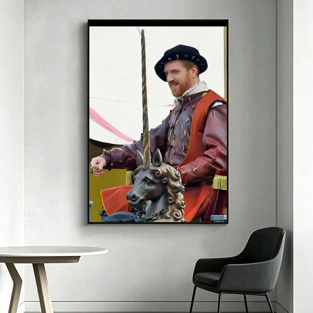Wolf Hall TV Series HD Art Poster – Waterproof Wall Decor Wall Art Poster Axl White11 40X50cmNoframe