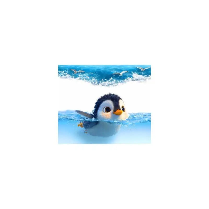 Cute Penguin Toilet Stickers – Waterproof Bathroom Decals Bathroom Wall Decal Axl