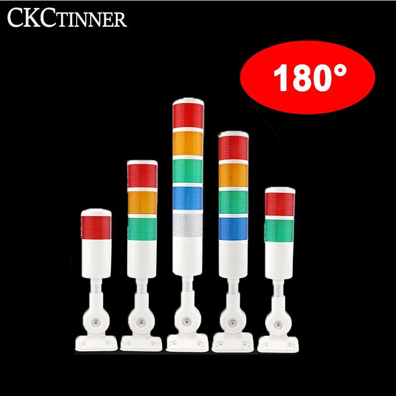 YH50-J Stack Tower Alarm Light 1-5 Layer Warning Lamp Buzzer Stack Tower Alarm Light Axl