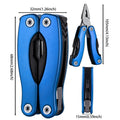 Stainless Steel Multi-Tool Pliers – Portable EDC Camping Kit Multi-Tool Pliers Axl 1pcs D
