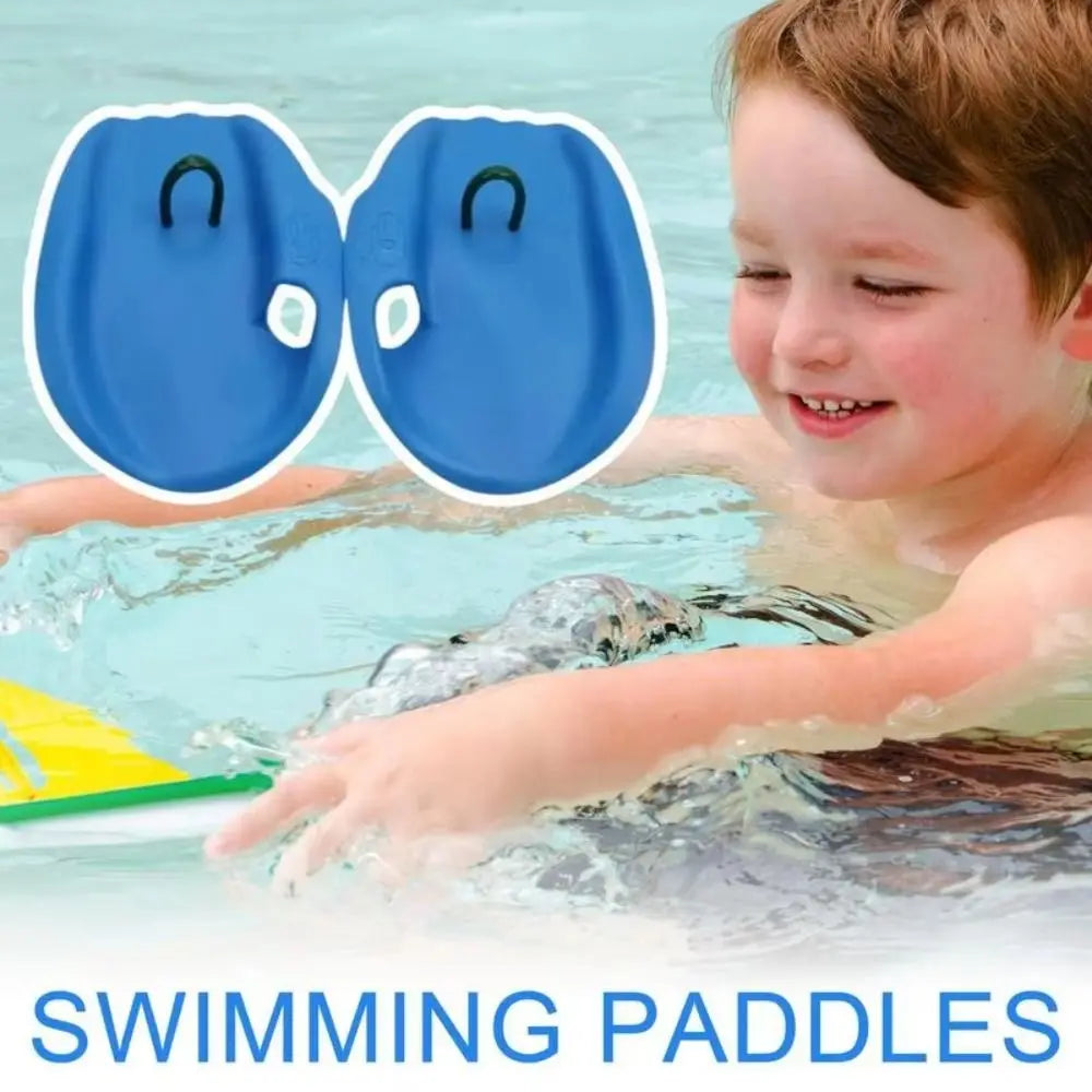 PVC Swim Hand Paddles – Adjustable Youth Swimming Training Swim Training Paddles Axl