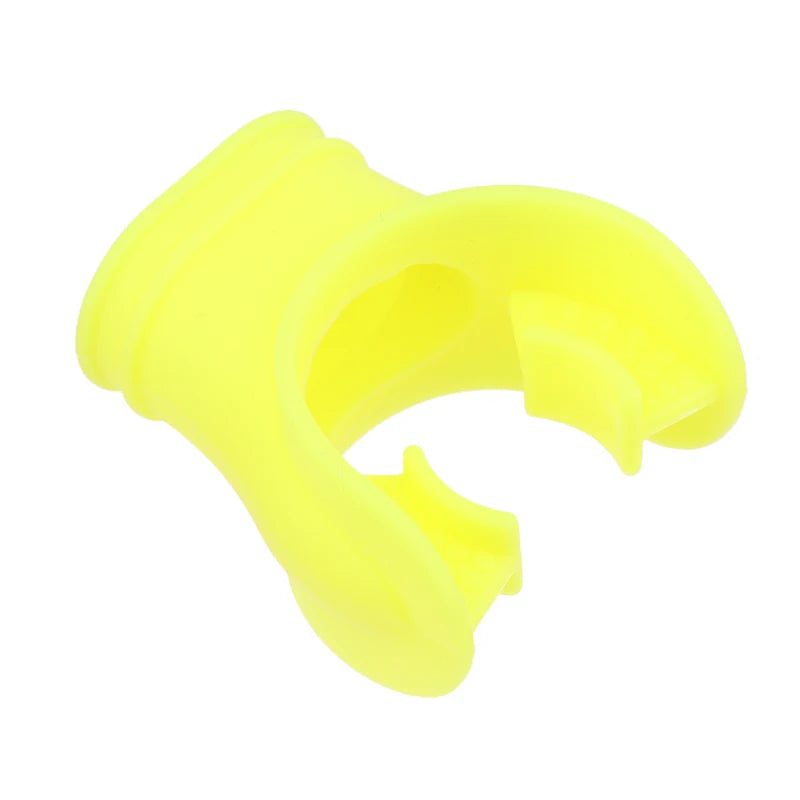 Silicone Scuba Diving Regulator Mouthpiece Replacement Diving Mouthpiece Axl Yellow