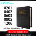SMD Resistor Kit Book 170 Values 0Ω–10MΩ 1% | FR-07 SMT SMD Resistor Kit Axl 0603 170valuesX50pcs