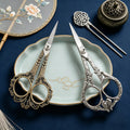 Vintage Tailor Scissors – Embroidery & Cloth Cutting Shears Embroidery Scissors Axl Scissors-2PCS